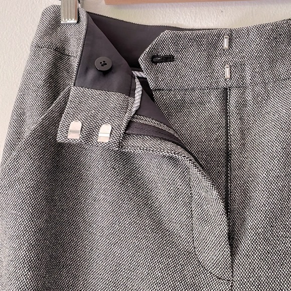 VERONICA BEARD Lebone Wool Tweed Loose Flared Pants in Gray Multi - Picture 8 of 13